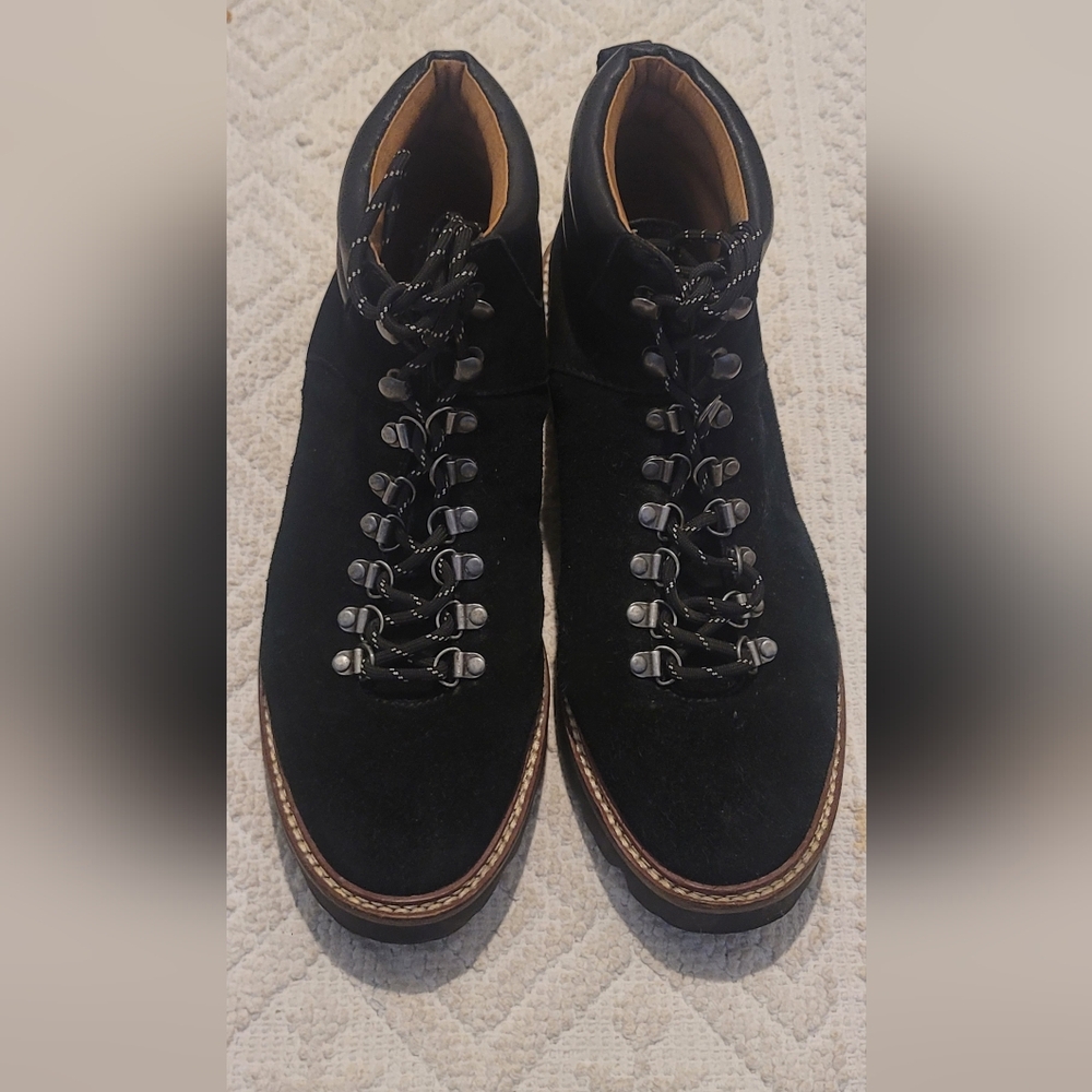Madewell Citywalk Lugsole Hiker Boots Black View 5